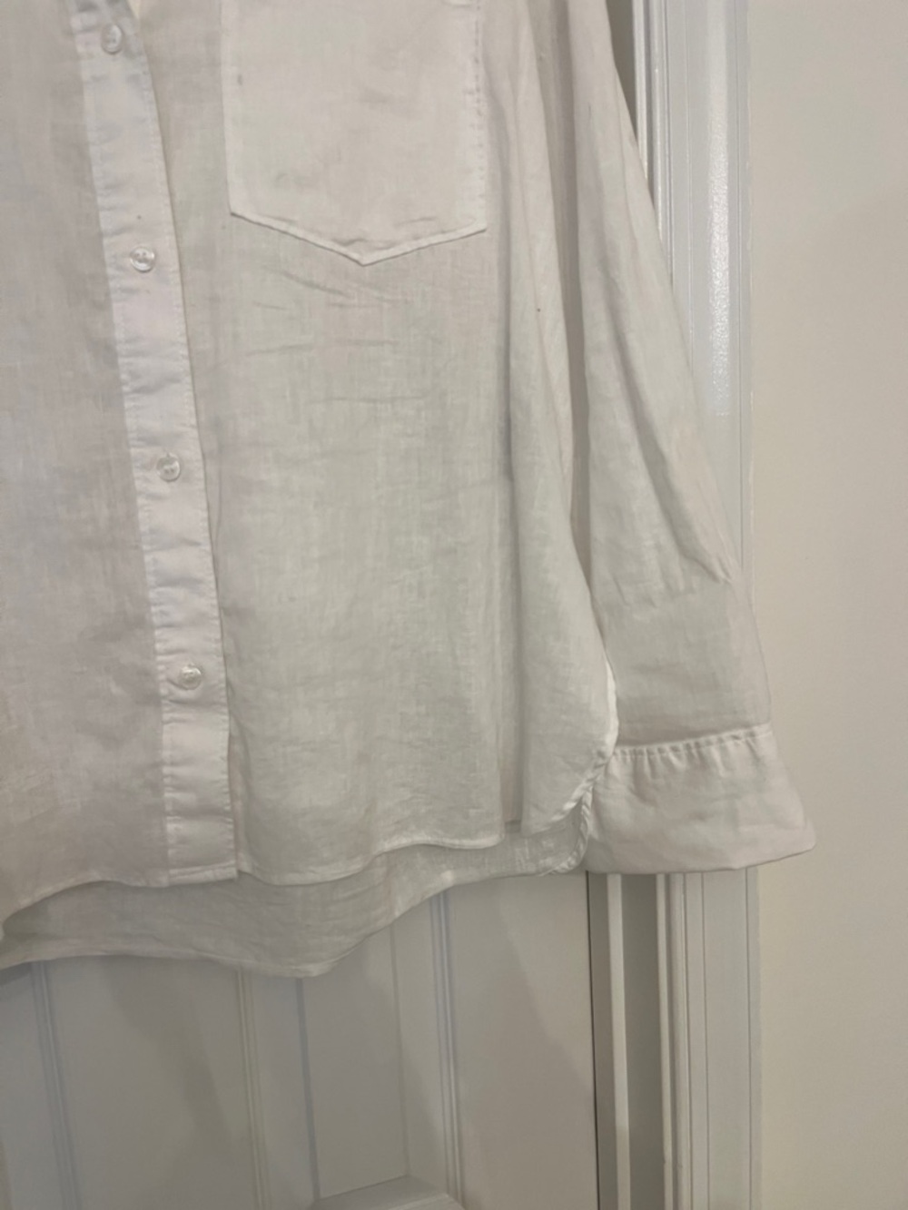 Linen/cotton button down - Picture 2 of 4
